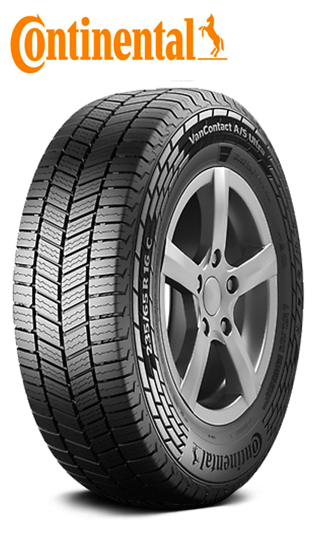 235/65R16C 121/119R VanContact A/S Ultra 10PR