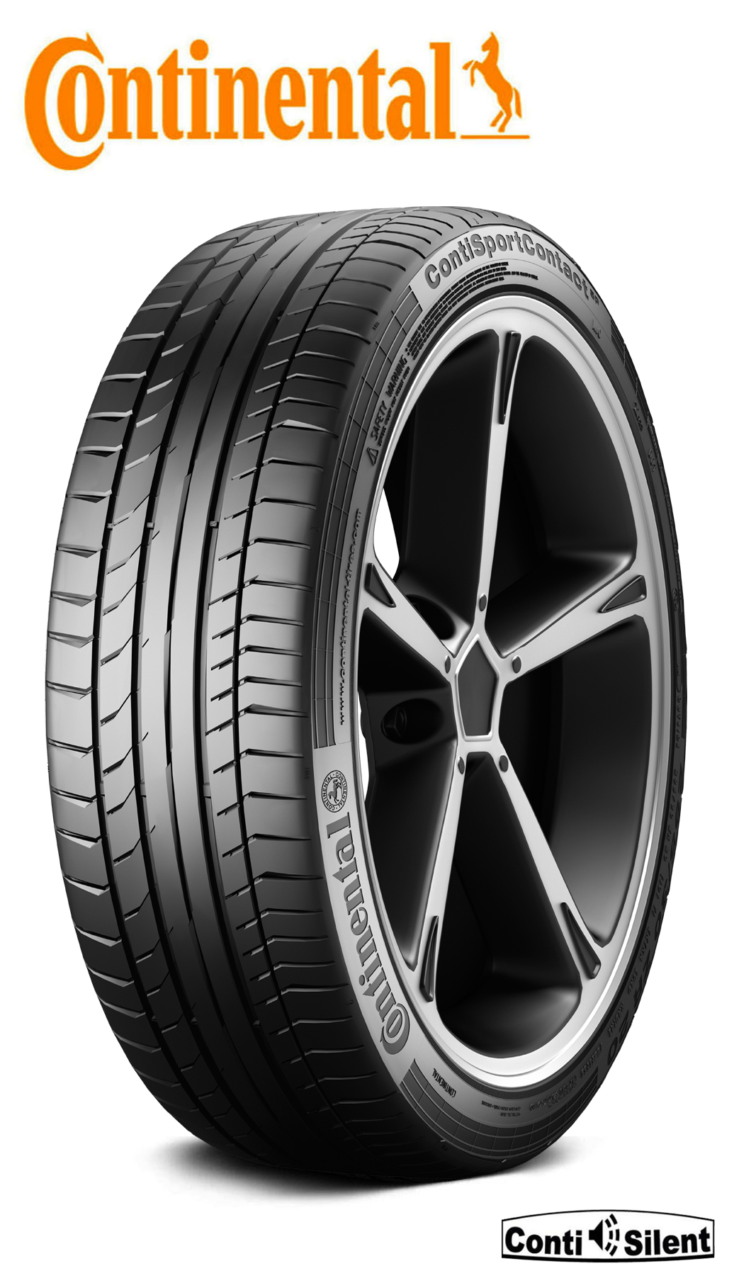 285/30ZR21 (100Y) XL FR ContiSportContact 5P RO1 ContiSilent